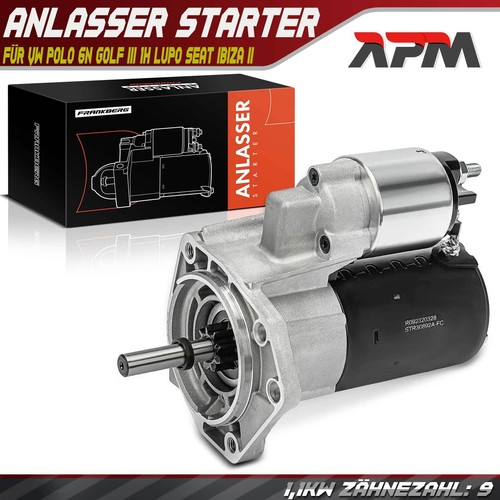 Anlasser starter 1kw - 1,1kw, 9