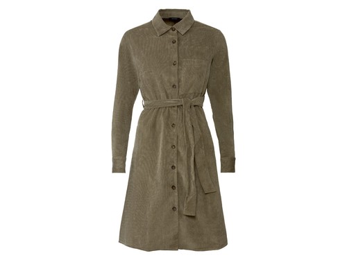 Esmara damen cordkleid mit - damen, cordkleid,