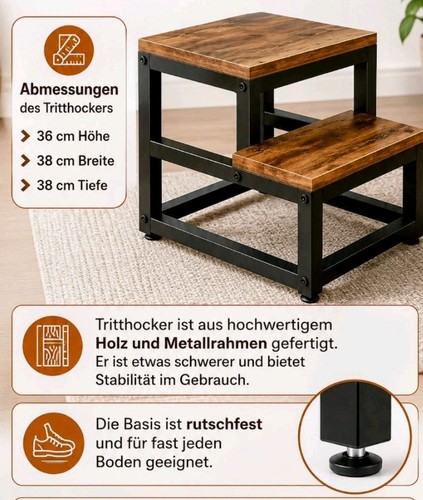 Neu stufen tritthocker - neu, für