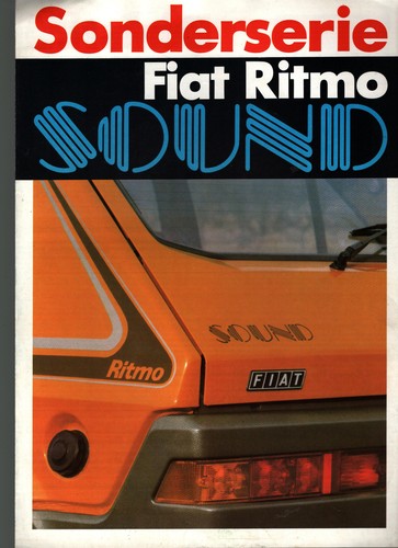 Prospekt fiat ritmo - fiat,