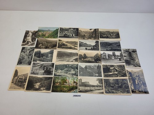 23x postkarte sächsische - 23x,