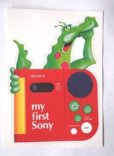 First sony aufkleber - first,