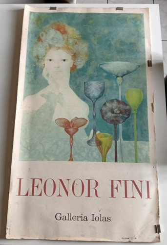 Altes plakat leonor fini - plakat,