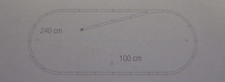 Roco line gleisoval b - gleisoval, a+b