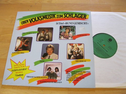 Various über volksmusik - lp,