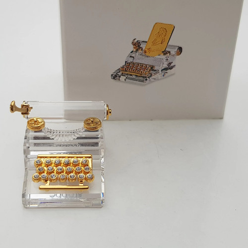 Swarovski schreibmaschine - swarovski,