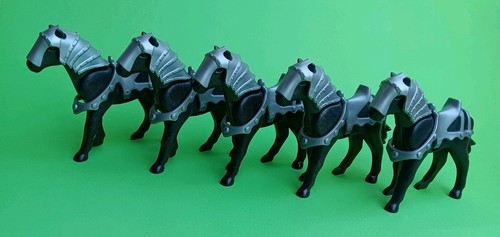 Playmobil 5 pferde mit - playmobil,