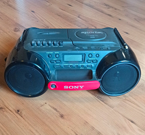 Sony cfd 980 esp - cfd-980, sports