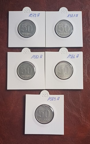 Ddr konvolut 50 pfennig - ~,