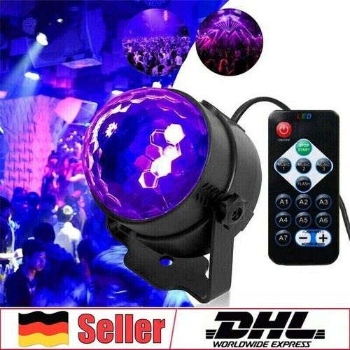 Led discokugel schwarzlicht - uv,