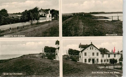 Warwerort nordseebad panorama - warwerort,