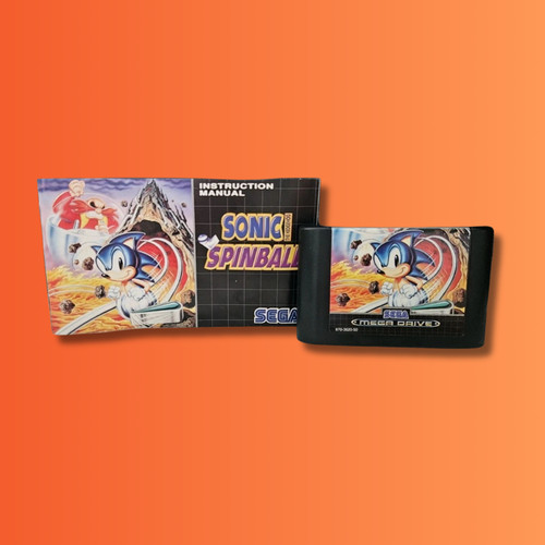 Sonic spinball sega mega - mega, drive