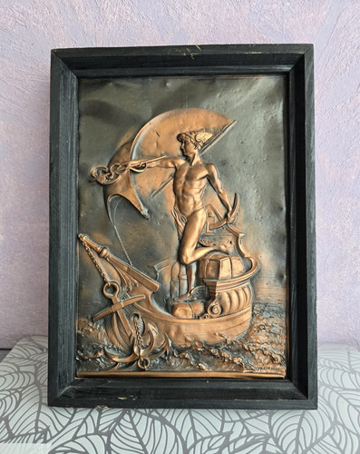 Wandbild relief nautisch - wandbild,