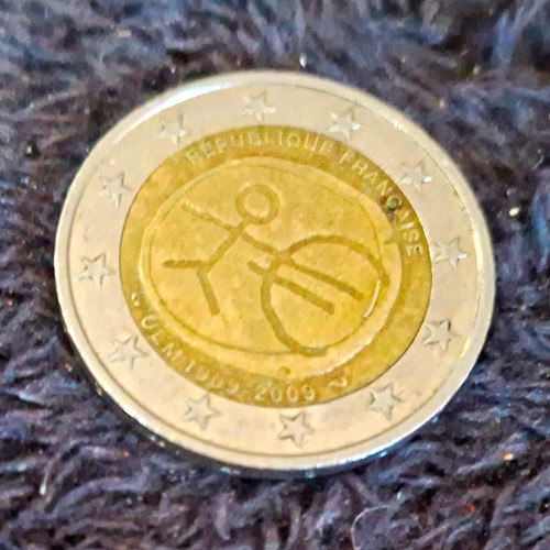 Frankreich euro gedenkmünze - 2,