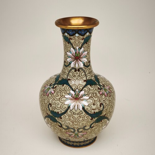 Cloisonne vase emaille - xl,