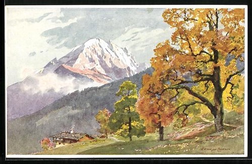 Künstler edward harrison - künstler-ak,
