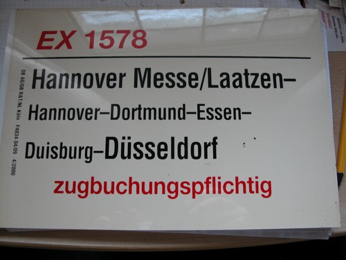 Zuglaufschild 1578 - zuglaufschild,