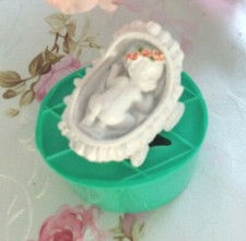 3D Silikonform" Baby im Kinderw." Form-Fondant,Seife .Mold Cake Decorating Tools