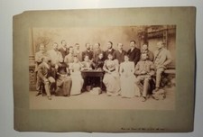 Gruppenbild Heidelberg 1892 - Umfeld Verbindung Lumpia Würzburg ? Studentika