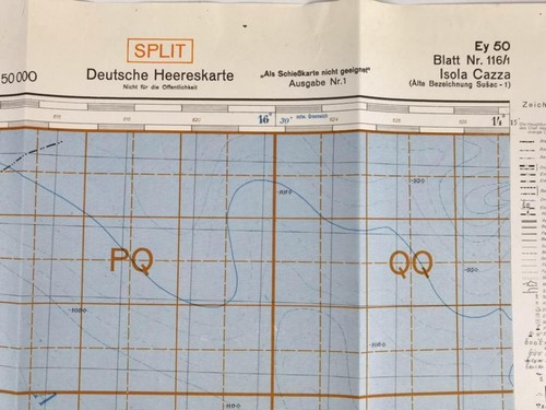 Deutsche heereskarte 1943 - deutsche,