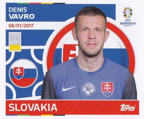 Topps uefa euro 2024 - uefa, sticker