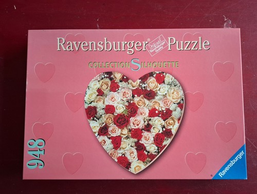 Puzzle silhouette herz - puzzle,