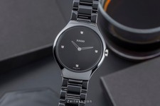 Rado True Thinline Black Dial