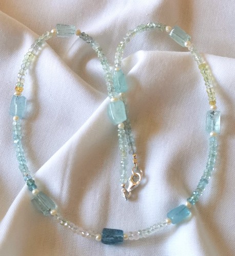 Beryll kette unbehandelt - kette,