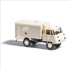 Busch 1:87 H0 50249 Robur LO 2002 A Sankra Koffer Santitätskraftwagen OVP NEU