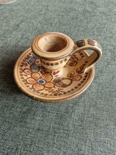 Vintage Kerzenhalter – Ton /