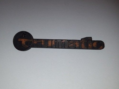 Emblem trumatic - emblem, "trumatic"