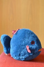 STEIFF Flossy cosy Fisch Blau