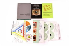 Set Bücher Karten Augendiagnostik Irisdiagnostik Bildatlas 1984 Medizin Hefte