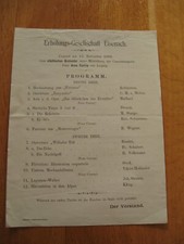 altes Programm Theater