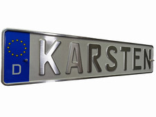 LKW PKW Namenschild Funschild