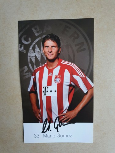 Autogrammkarte fc bayern - autogrammkarte,