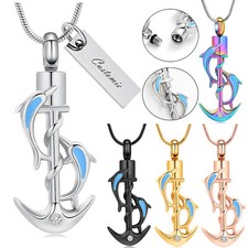 Delphin Urnen Anhänger