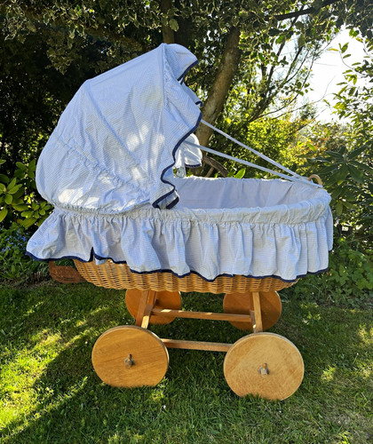 Baby stubenwagen weidenkorb - baby-stubenwagen,