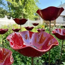 Gartenstecker vogeltränke aus - gartenstecker,