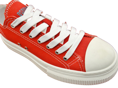 Dsquared2 sneaker rot canvas - dsquared2,