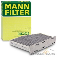 MANN-FILTER INNENRAUMFILTER AKTIVKOHLE FÜR AUDI A3 8P Q3 TT 8J BJ 03-