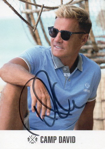 Dieter bohlen autogrammkarte - dieter,