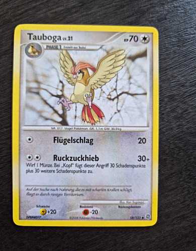 Pokémon tcg tauboga 132 - tauboga, 58/132