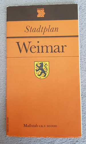 Ddr stadtplan weimar - stadtplan:,