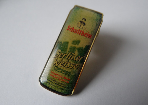 Bier pin berliner weisse - weisse, "