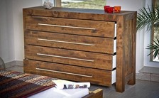 GRANDE Schubladen Massivholz Kommode