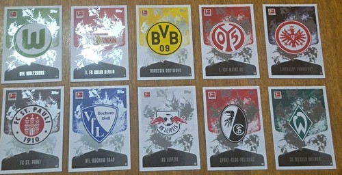 Topps bundesliga lot - bundesliga, 10