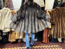 Fuchsmantel Silberfuchs Pelz