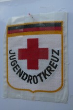 Abzeichen aufnäher Deutsches Rotes Kreuz Jugendrotkreuz JRK DRK mit D