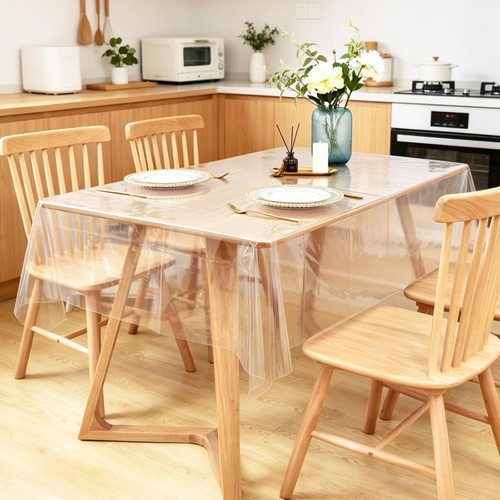 Tischdecke transparent - tischdecke,
